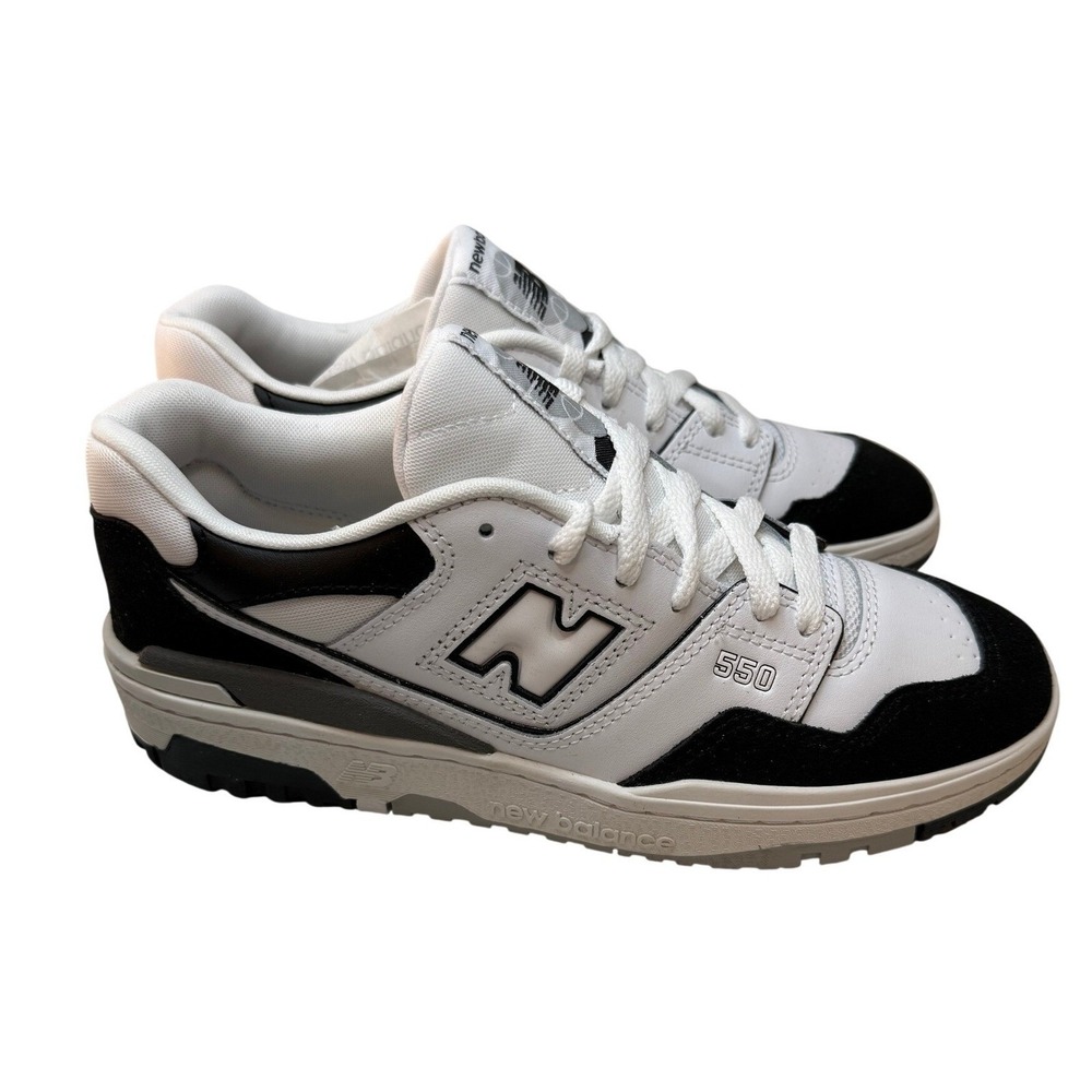 New Balance 550 White Black Panda GSB550CA Women 8.5 Youth 7 Retro Sneakers NEW